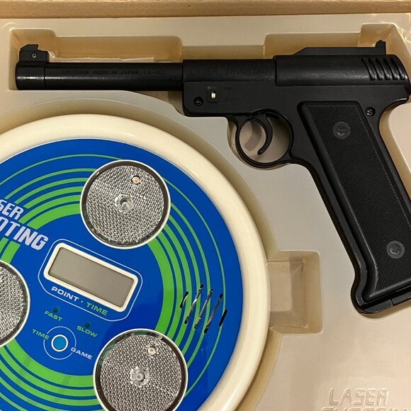Vintage RARE Sakitron Laser Shooting Target Game - 1980s Japanese Electronic Toy - Picture 4 of 6
